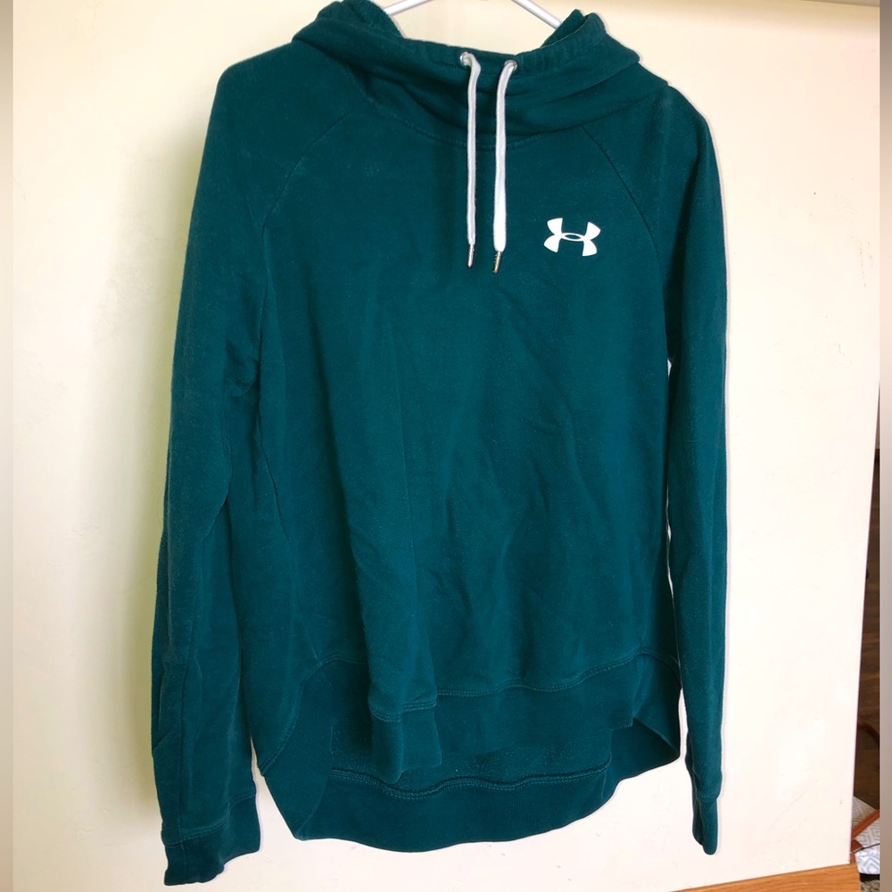 Under Armour sweatshirt, green size large